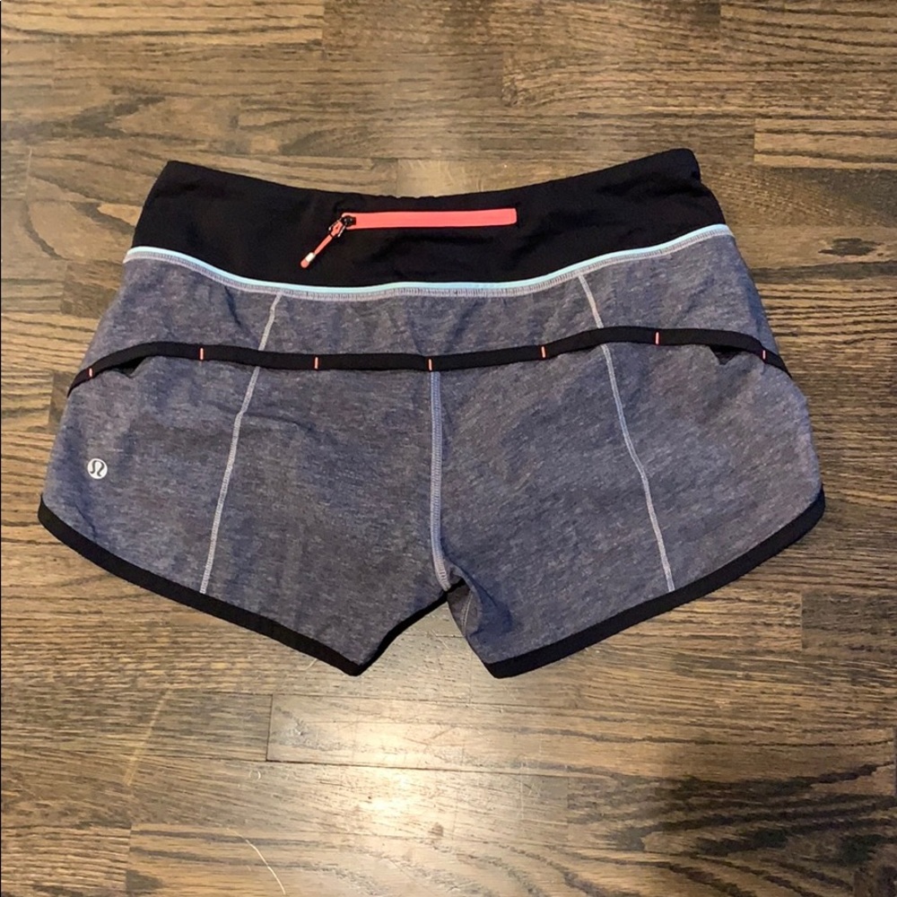 Lululemon shorts built in briefs